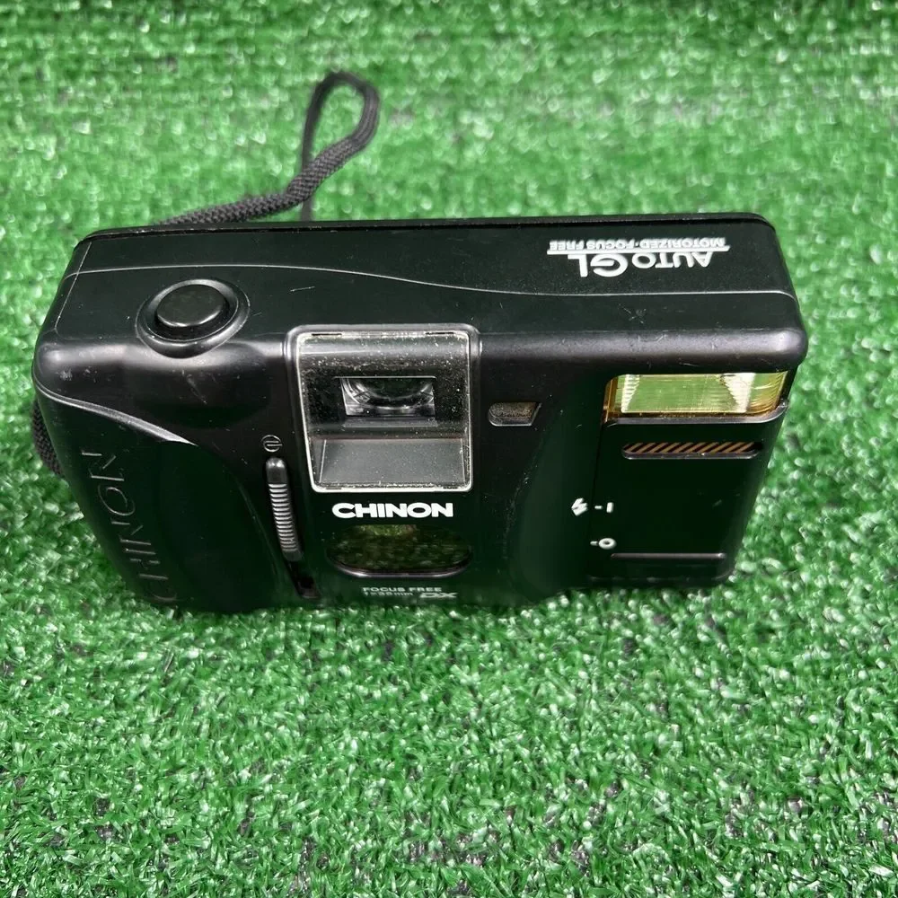 Chinon Auto GL Point and‎ Shoot 35mm Compact Film Camera